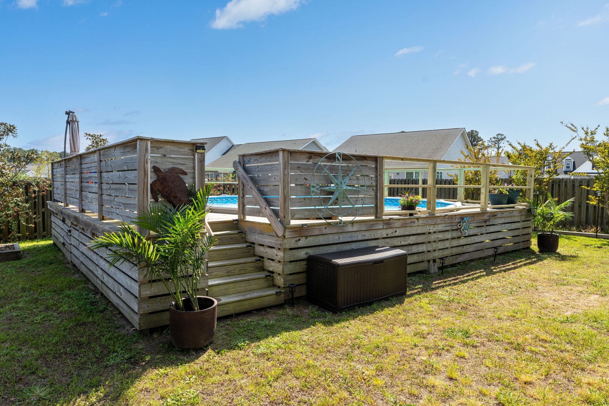 Backyard exterior
