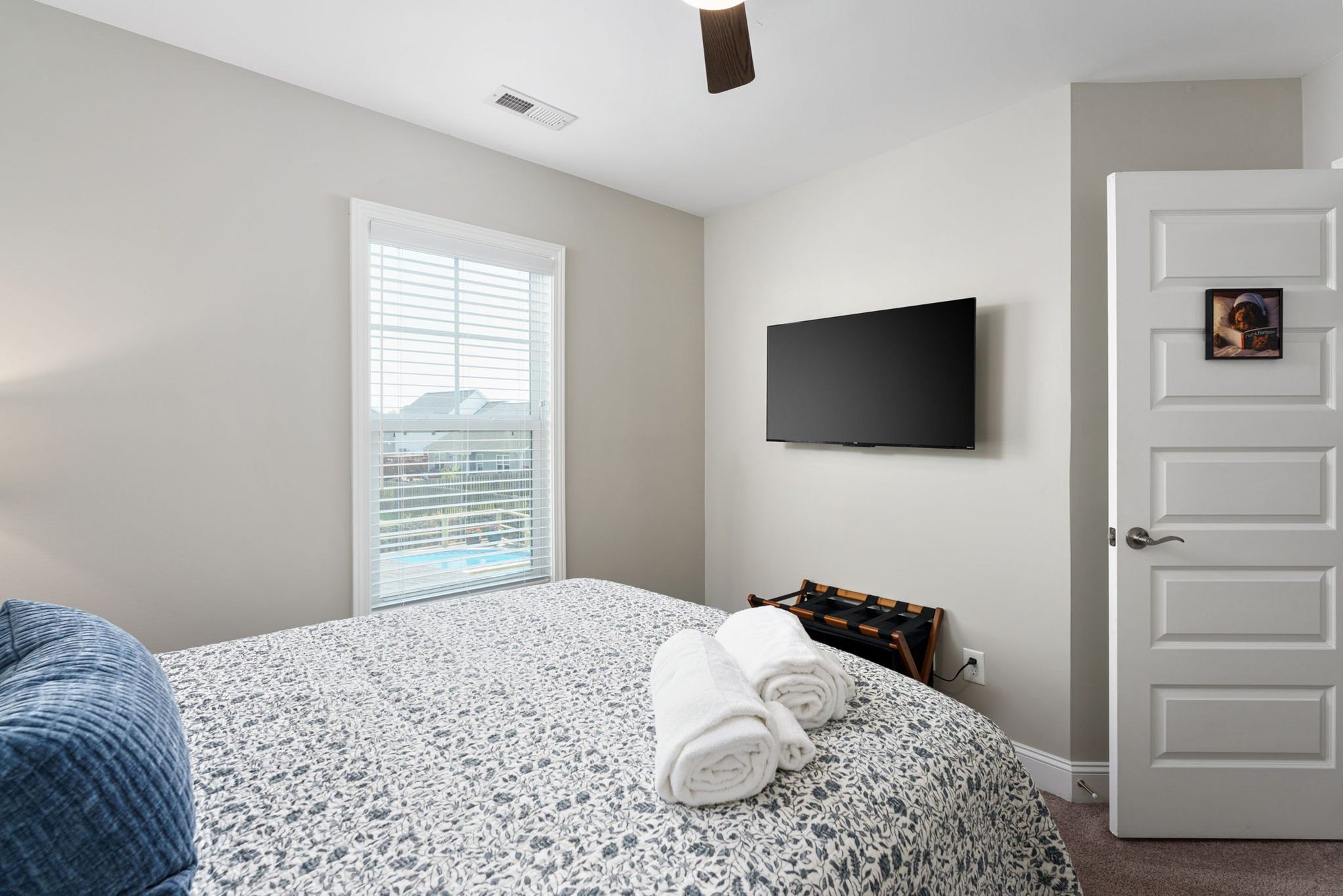 Queen bedroom — another view